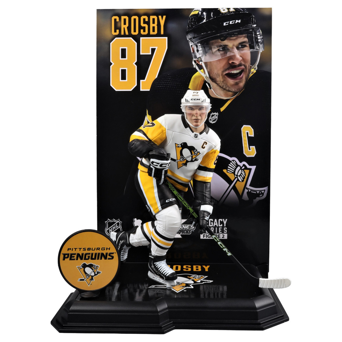 Pittsburgh Penguins figurka Sidney Crosby #87 Figure SportsPicks LIMITED PLATINUM CHASE