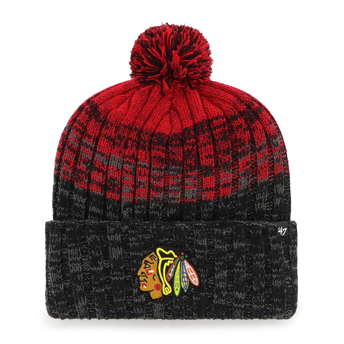 Chicago Blackhawks zimní čepice Cascade ’47 Cuff Knit