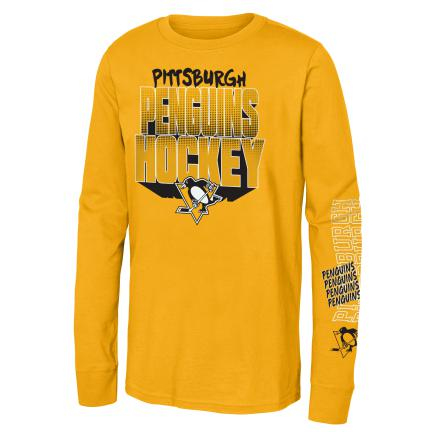 Pittsburgh Penguins dětské tričko s dlouhým rukávem Stand Out Ls Ctn