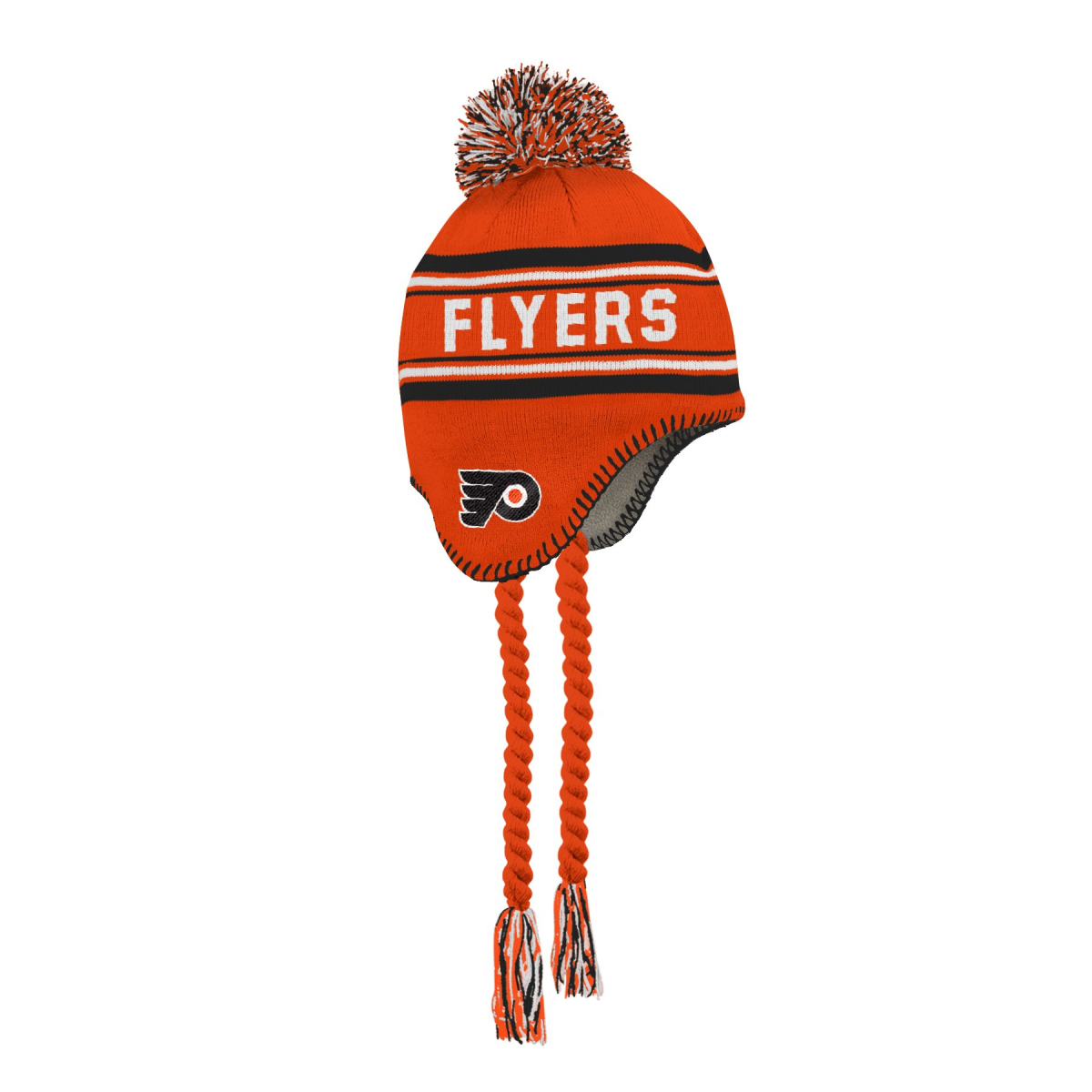 Philadelphia Flyers dětská zimní čepice Jacquard Tassel Knit With Pom