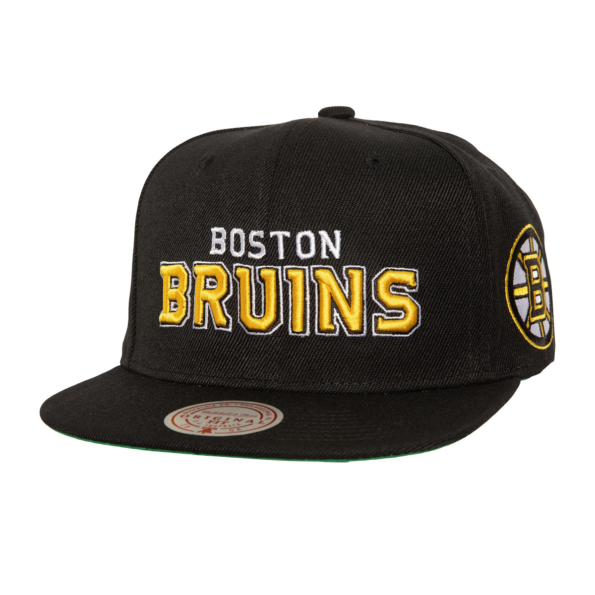 Boston Bruins čepice flat kšiltovka NHL Triple Play Snapback