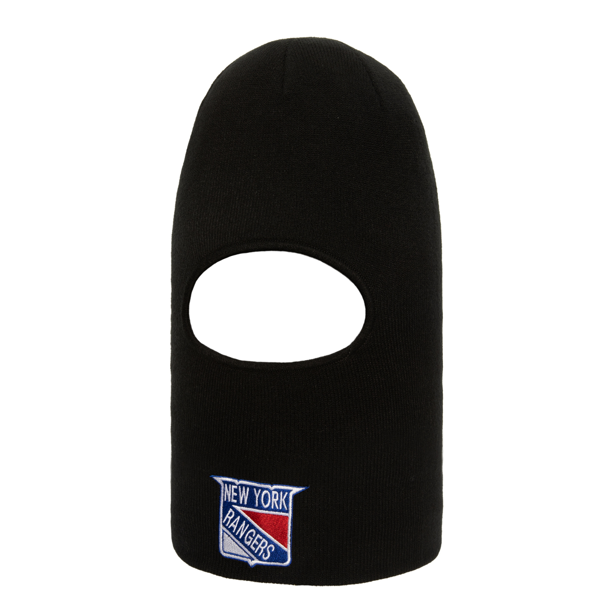 New York Rangers pánská zimní čepice kukla NHL Tailgate Balaclava Knit Vntg