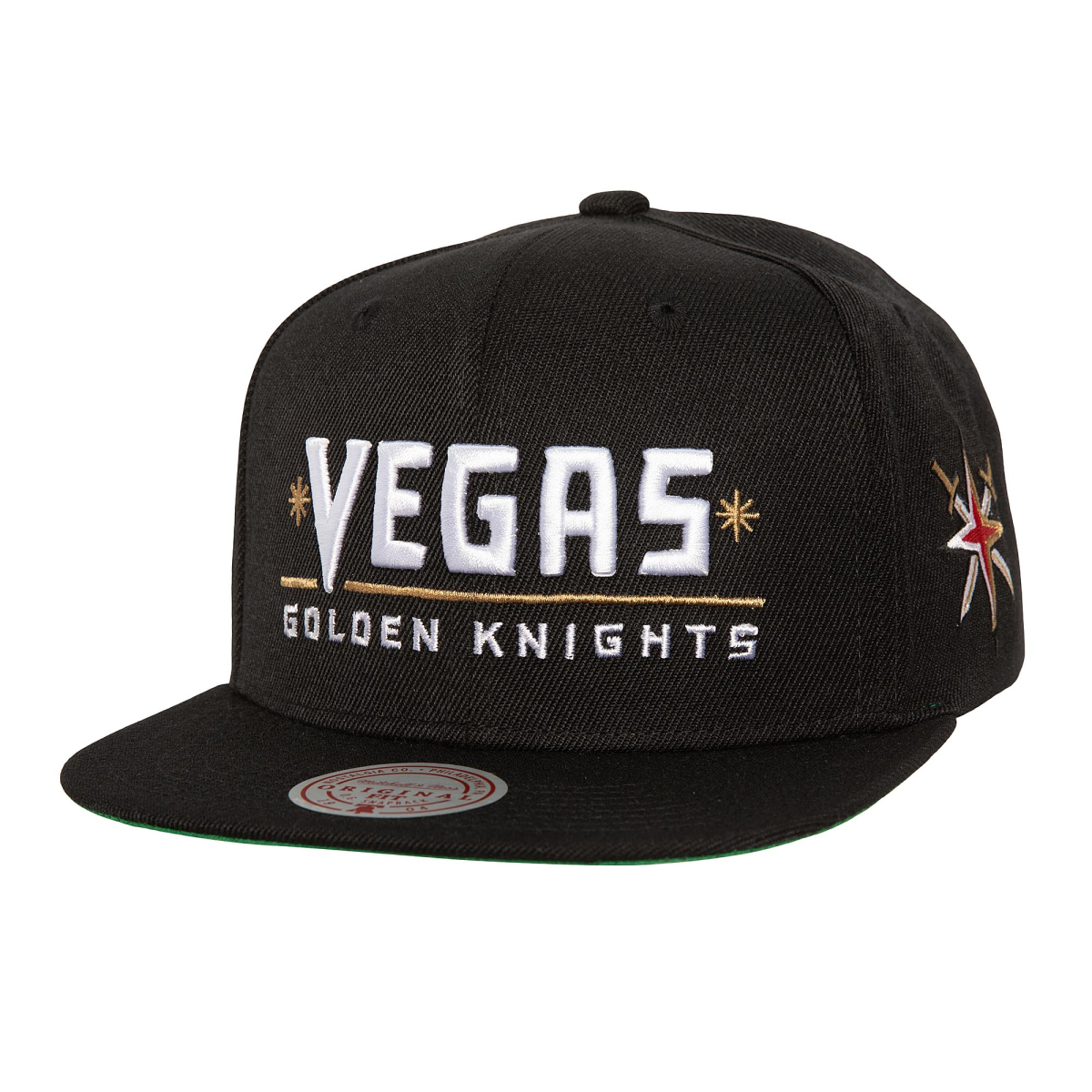Vegas Golden Knights čepice flat kšiltovka NHL Triple Play Snapback