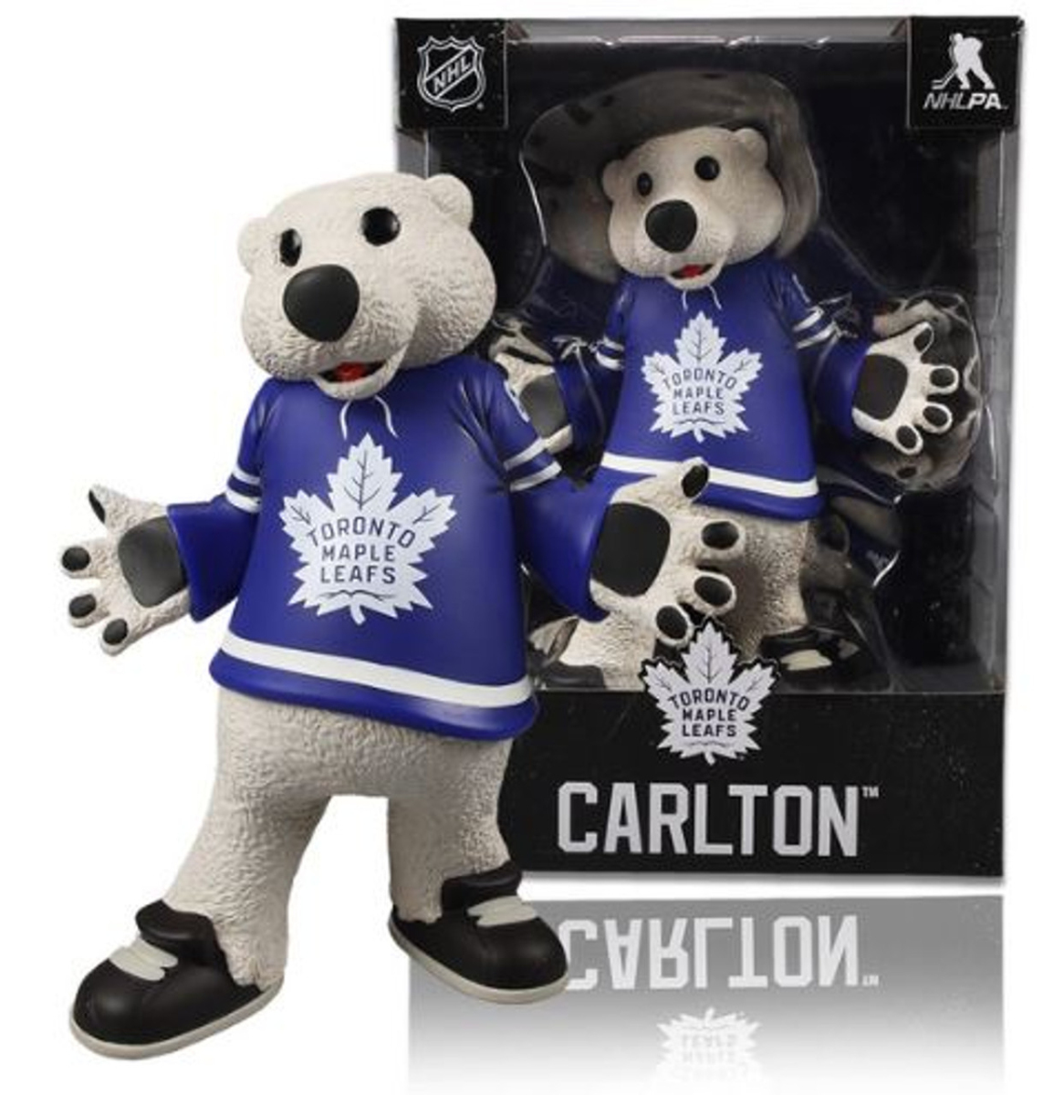Toronto Maple Leafs figurka Carlton #60 The Bear Vinyl Mascot