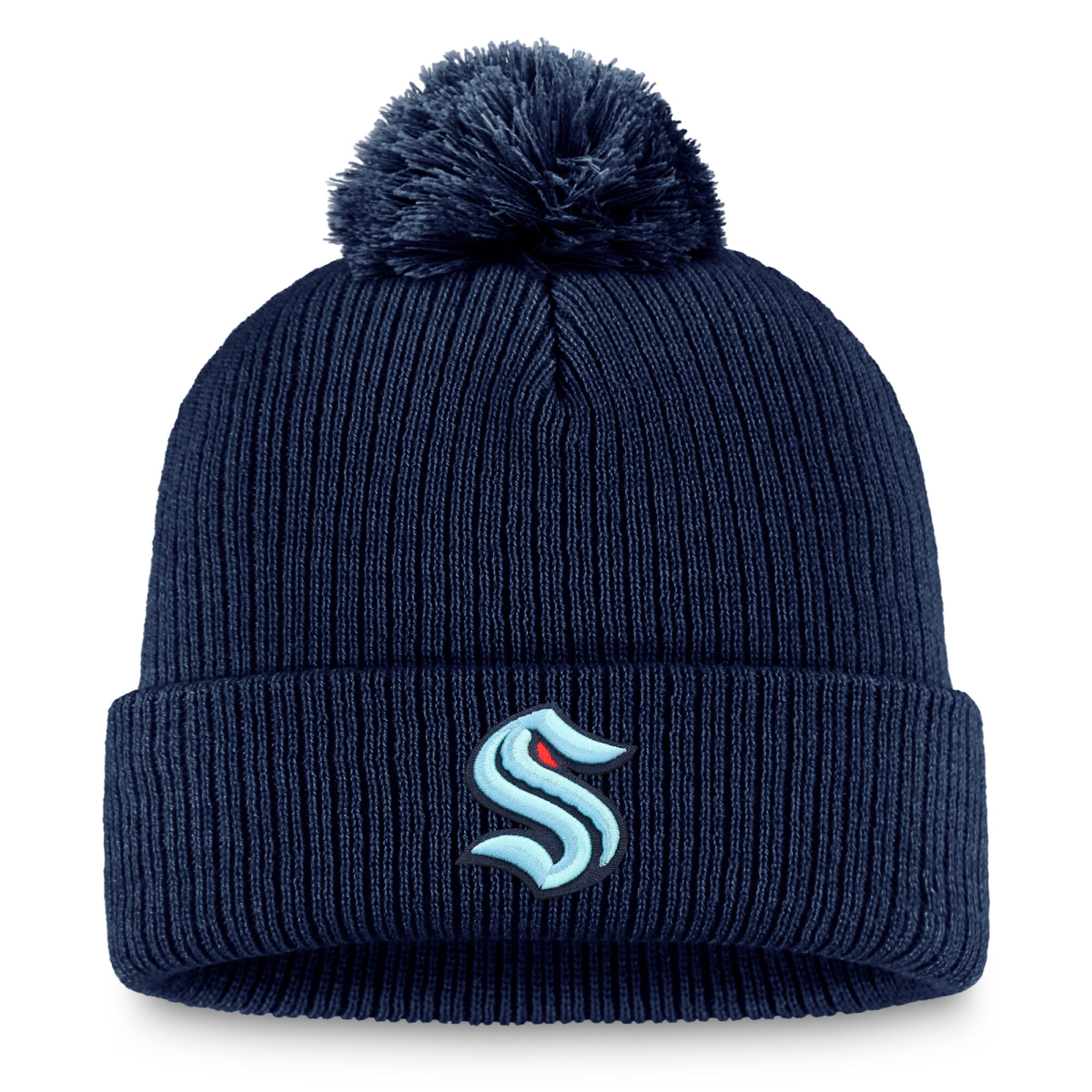 Seattle Kraken zimní čepice A/CAP Beanie Cuff Pom