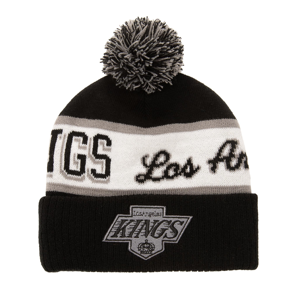Los Angeles Kings zimní čepice Block Sweep Pom Knit