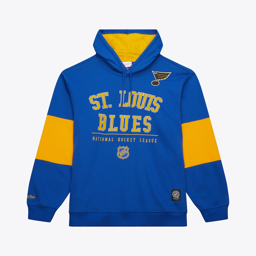 St. Louis Blues pánská mikina s kapucí Retro Fleece Current Logo