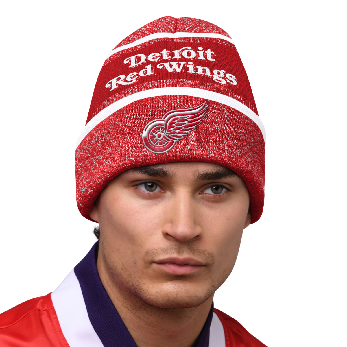 Detroit Red Wings zimní čepice Sideline Beanie