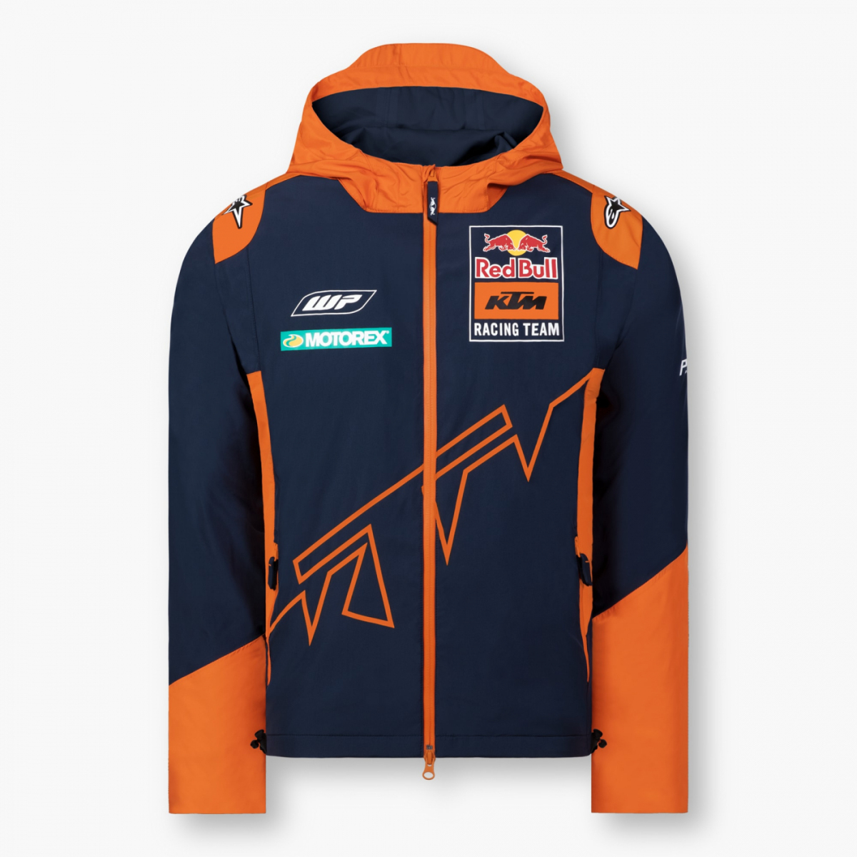 Red Bull KTM pánská bunda s kapucí official Teamline Replica 2023