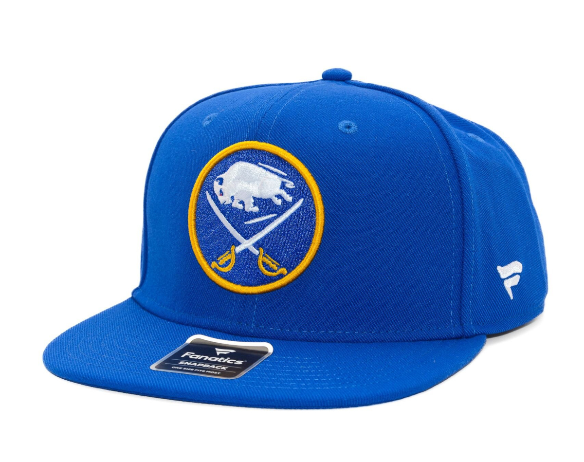 Buffalo Sabres čepice flat kšiltovka A/CAP Structured Mid Crown Adjujtable Square Visor Snapback