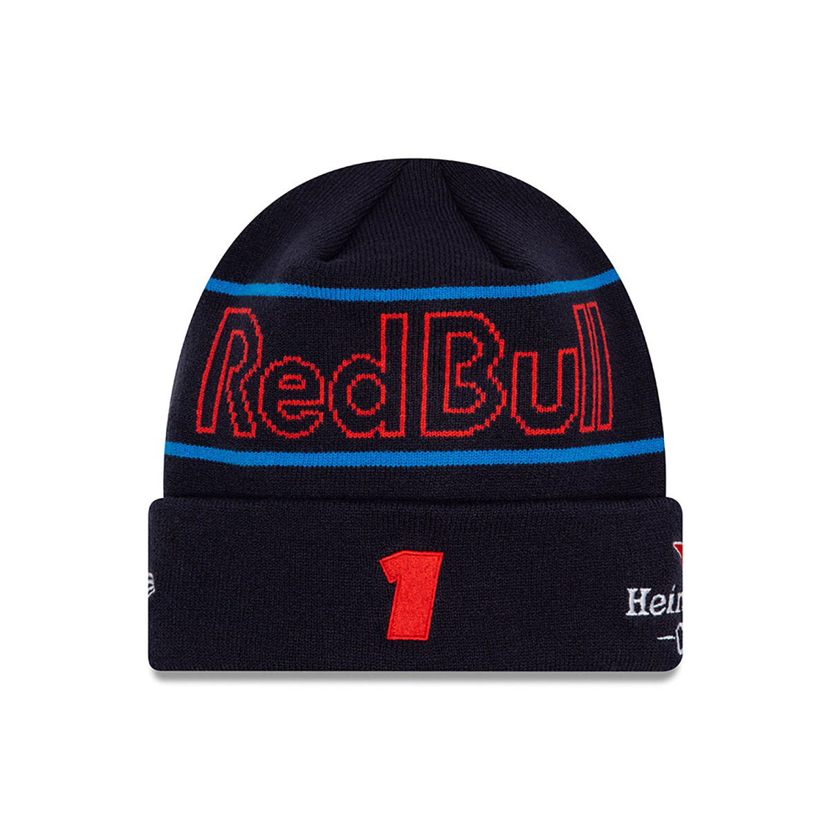Red Bull Racing zimní čepice Max Verstappen Cuff Knit navy F1 Team 2024