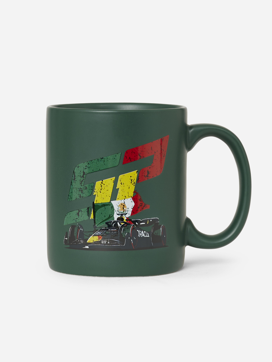 Red Bull Racing hrníček Sergio Perez green F1 Team 2024