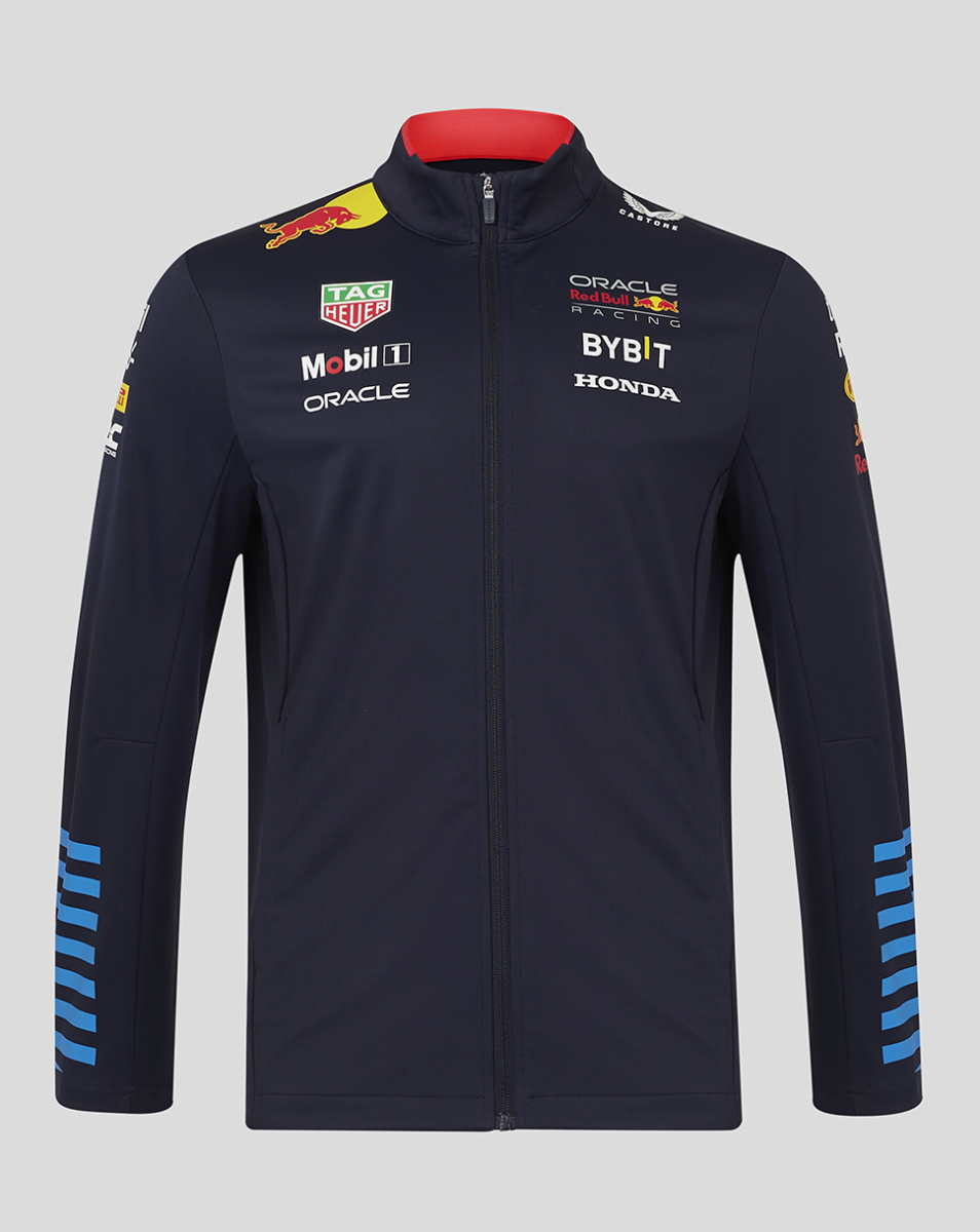 Red Bull Racing pánská bunda Official softshell navy F1 Team 2024