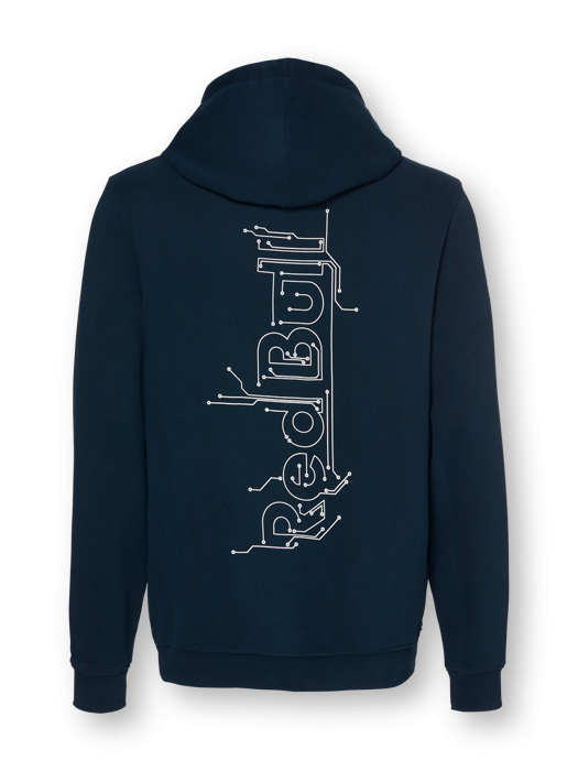 Red Bull Racing pánská mikina s kapucí Hummel navy F1 Team 2024