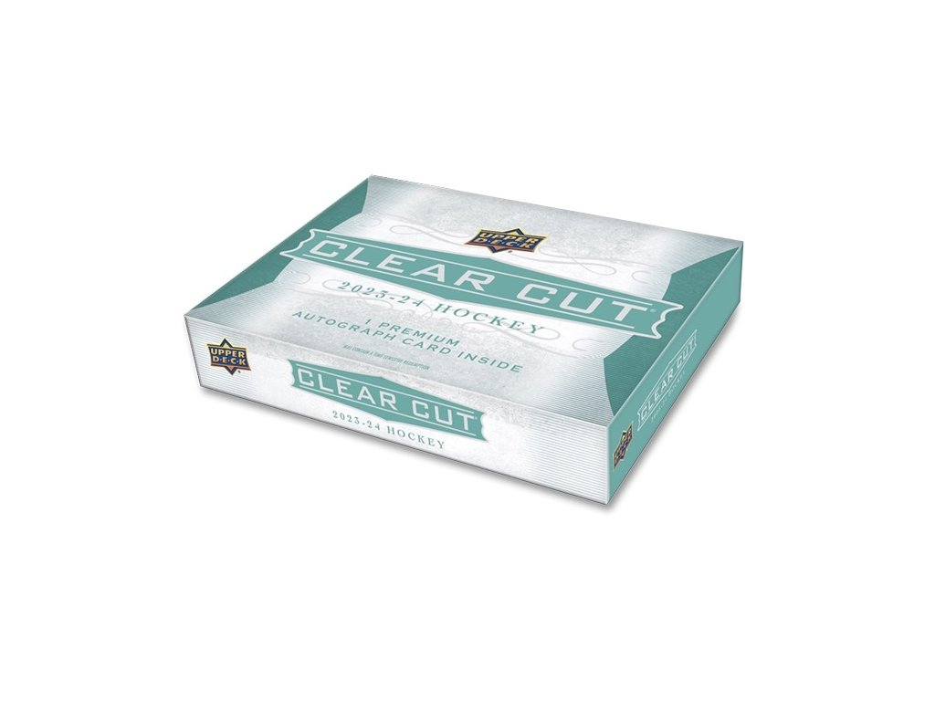 NHL boxy hokejové karty NHL 2023-24 Upper Deck Clear Cut Hobby Box