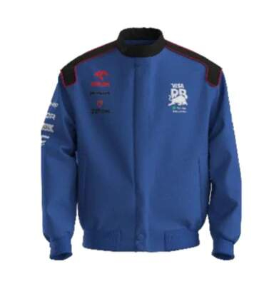 Visa Cash App RB pánská bunda softshell blue F1 Team 2025