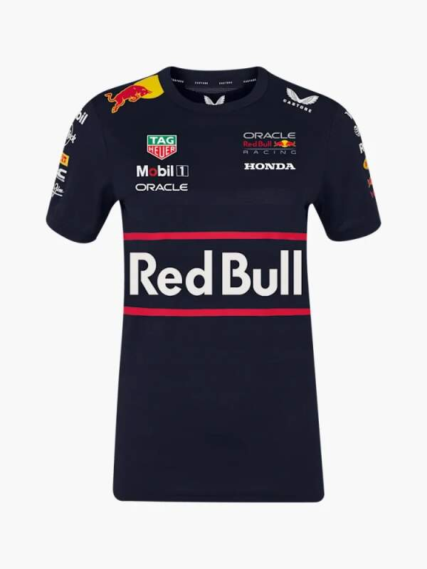 Red Bull Racing dámské tričko official Teamline Replica navy F1 Team 2025
