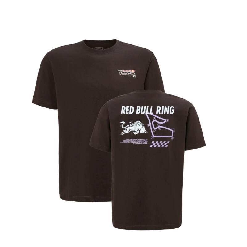 Red Bull Racing pánské tričko Circuit black 2025