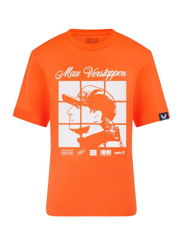 Red Bull Racing dětské tričko Max Verstappen - MV1 orange F1 Team 2024