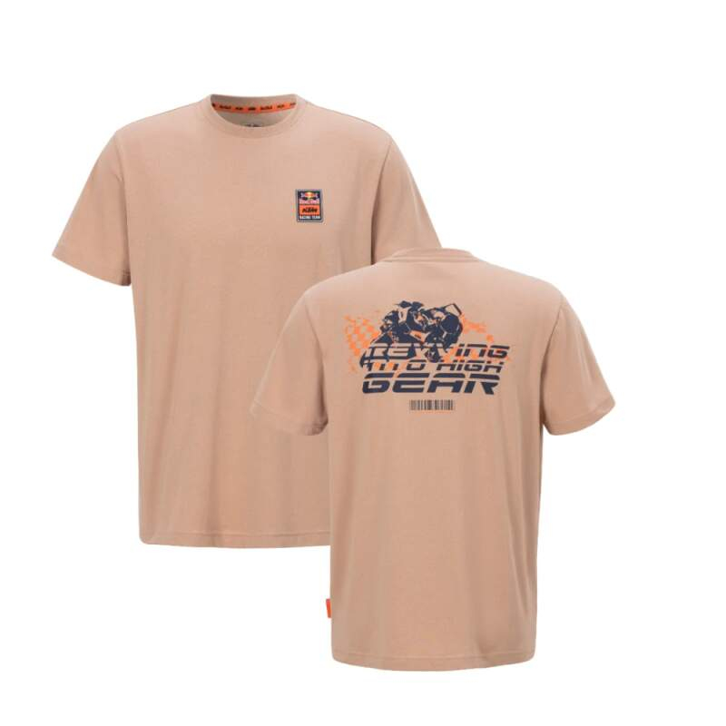 Red Bull KTM pánské tričko gear brown 2025