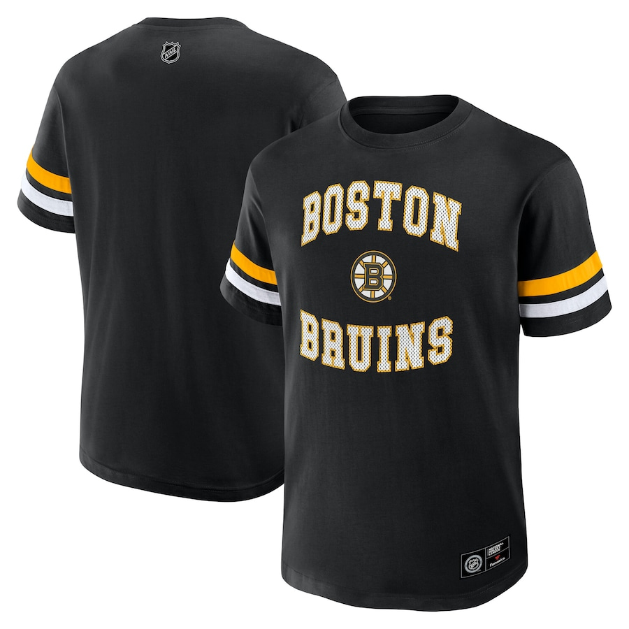 Boston Bruins pánské tričko Foundation black