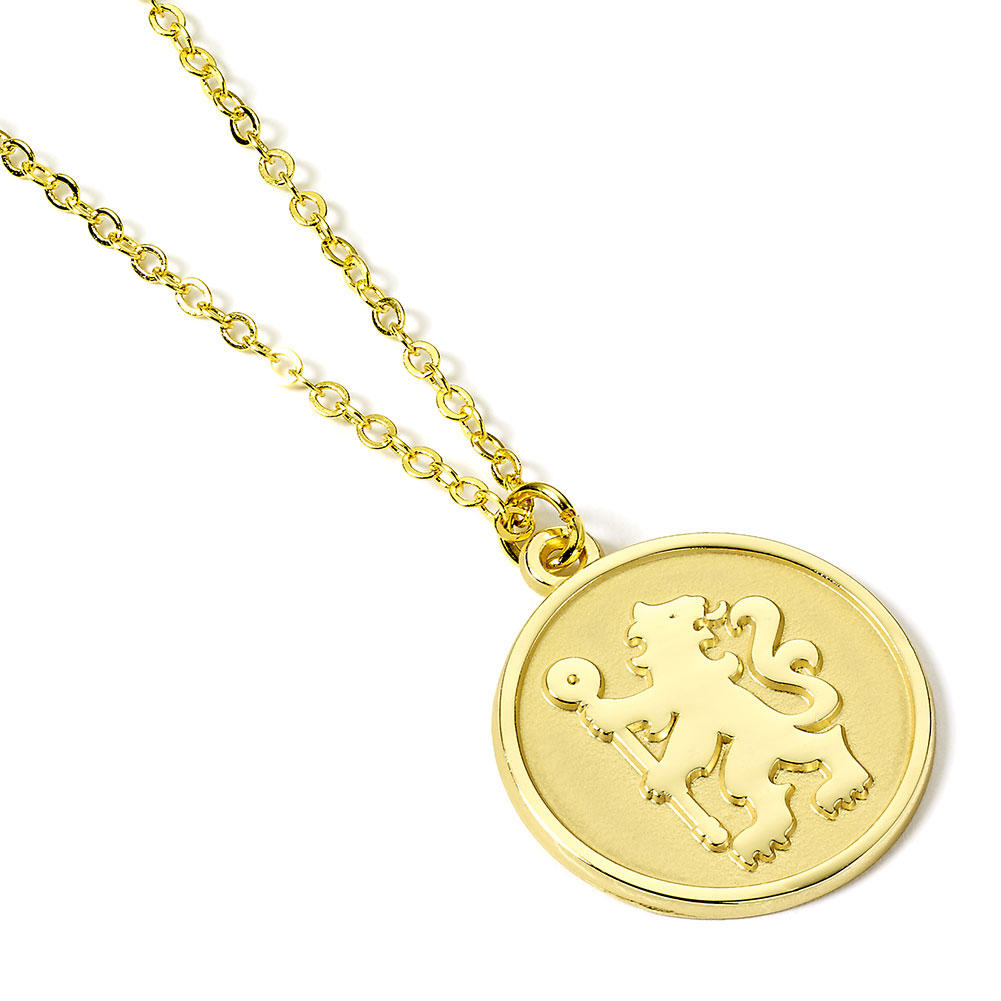 FC Chelsea přívěšek na krk Gold Finish Crest Necklace