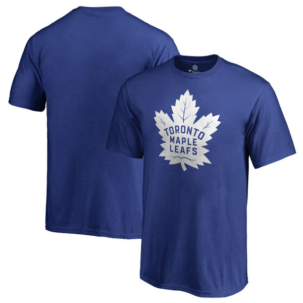 Toronto Maple Leafs pánské tričko blue Primary Logo Royal