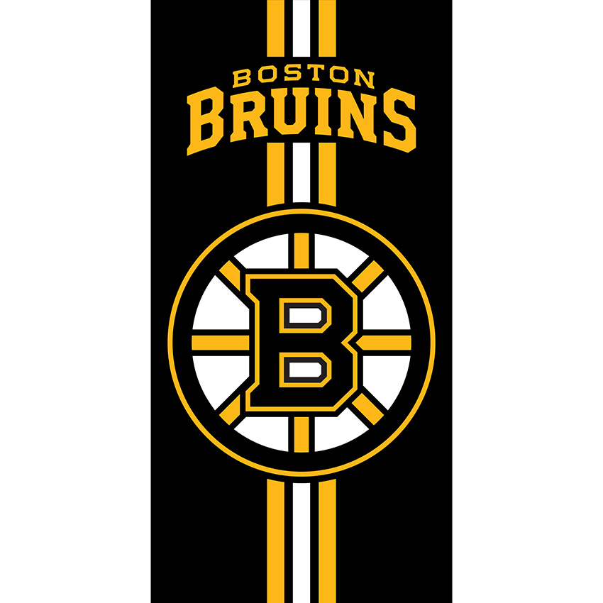 Boston Bruins plážová osuška Prestige black