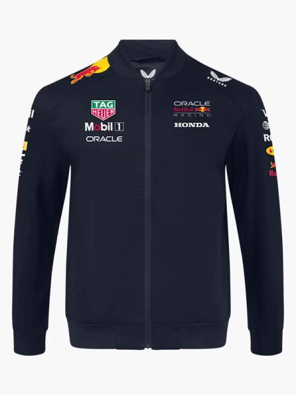 Red Bull Racing pánská bunda bomber official Teamline Replica navy F1 Team 2025