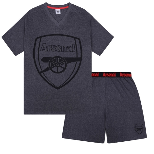 FC Arsenal pánské pyžamo SLab grey