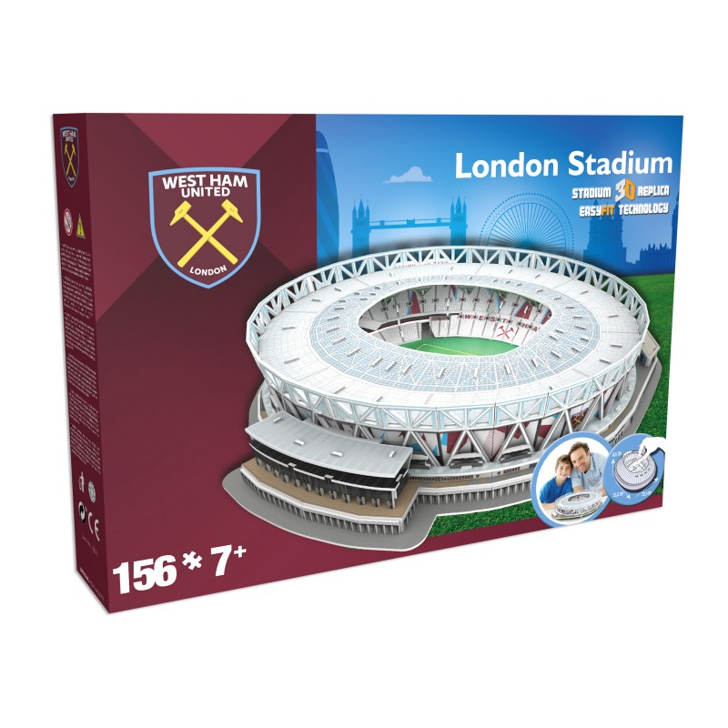 West Ham United 3D puzzle London Stadium
