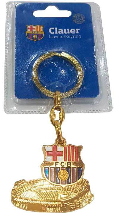 FC Barcelona přívěšek na klíče Golden stadium