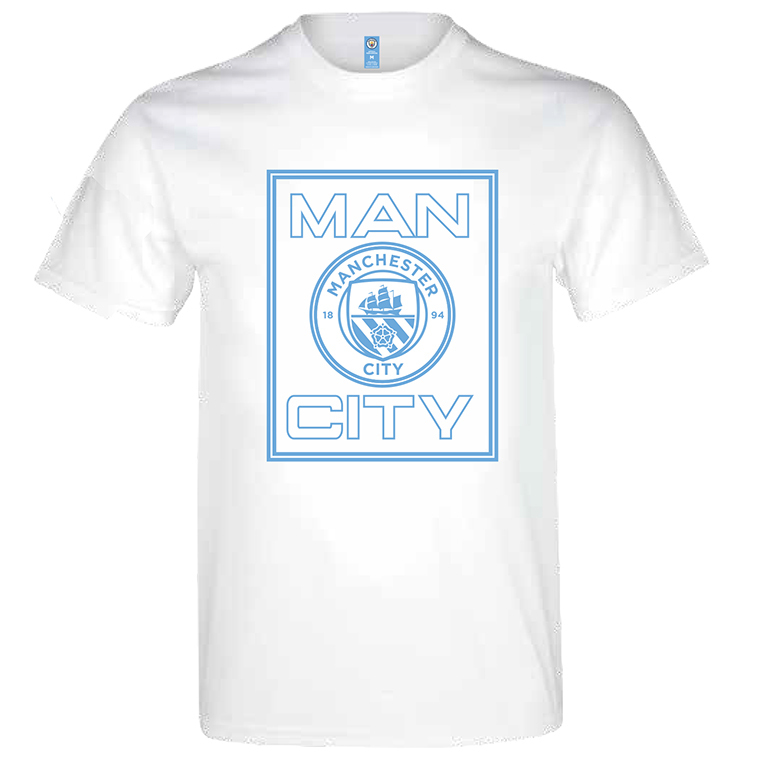 Manchester City pánské tričko Square white