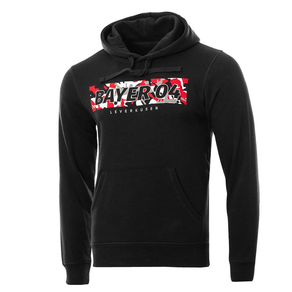 Bayer 04 Leverkusen pánská mikina s kapucí Camouflage