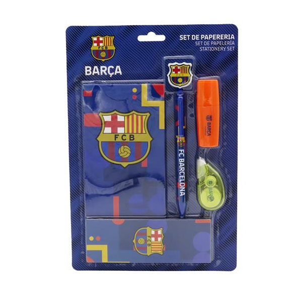 FC Barcelona psací sada Notebook