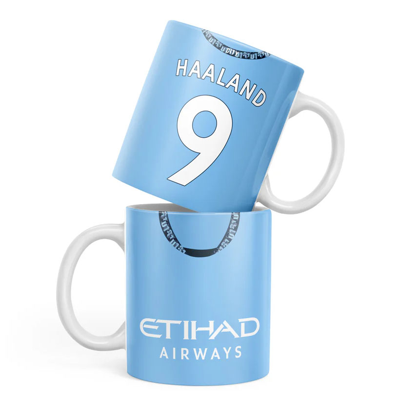 Manchester City hrníček Haaland Shirt