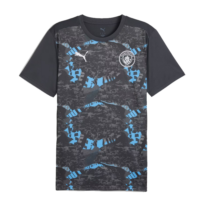 Manchester City fotbalový dres Pre-match gray