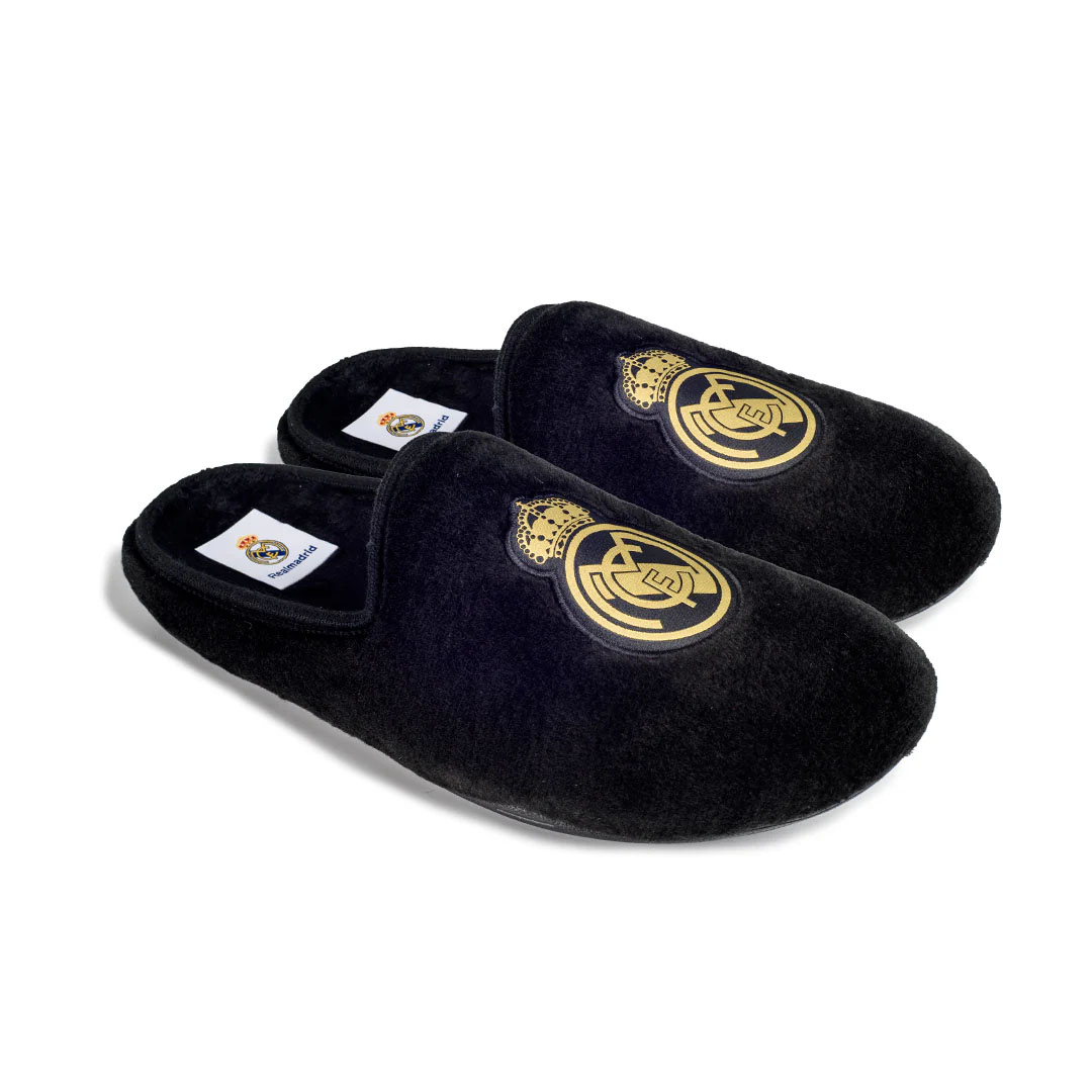 Real Madrid pánské bačkory Black