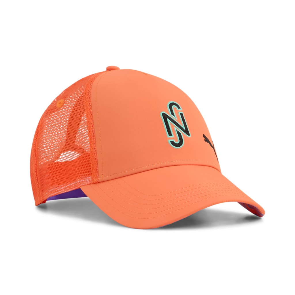 Neymar Jr čepice baseballová kšiltovka NEYMAR JR Trucker orange