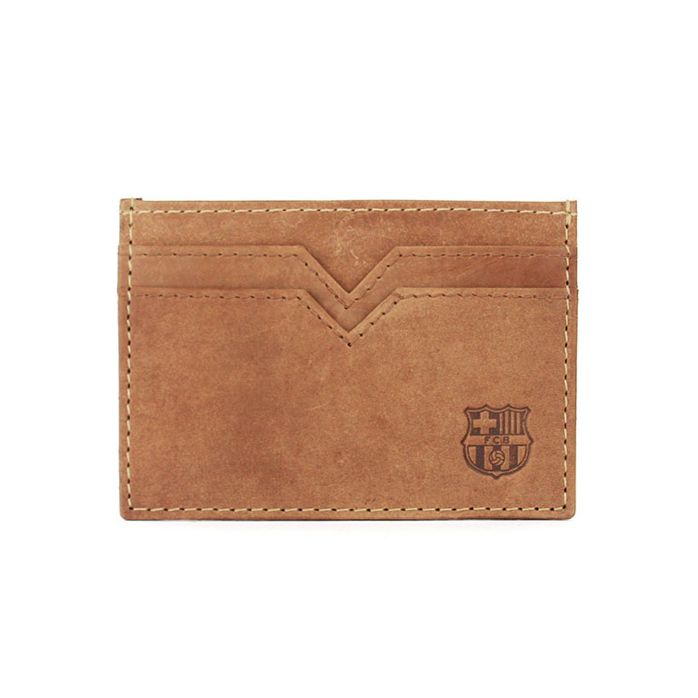 FC Barcelona pouzdro na karty brown