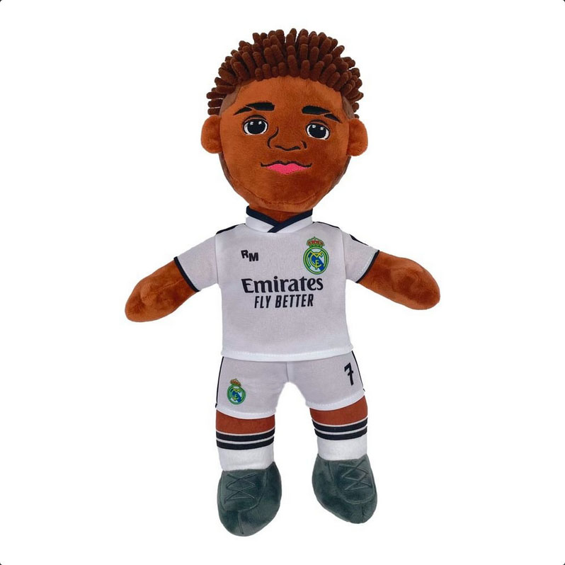 Real Madrid plyšový hráč Vini Jr 25 cm