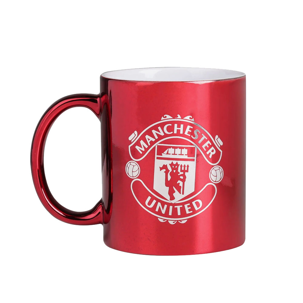 Manchester United hrníček Metalic