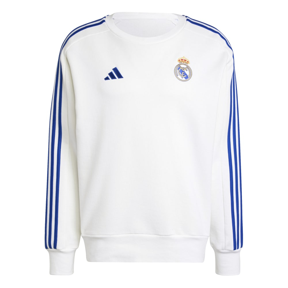 Real Madrid pánská mikina DNA Sweat white