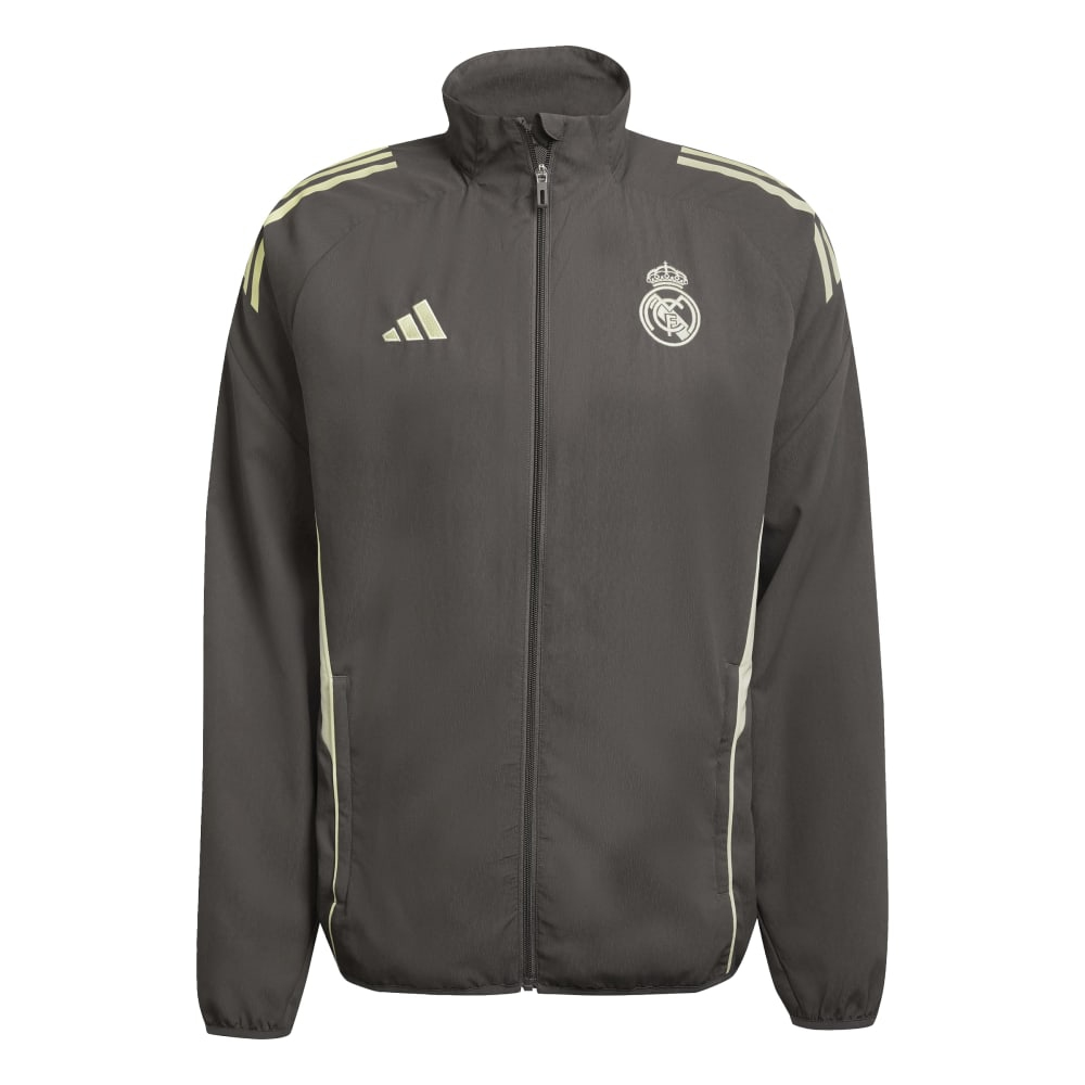 Real Madrid pánská bunda presentation grey