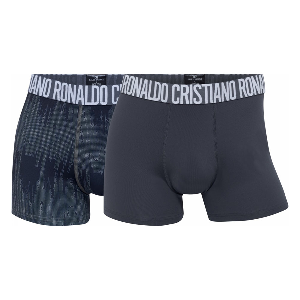 Cristiano Ronaldo pánské boxerky 2pack CR7 Activ grey