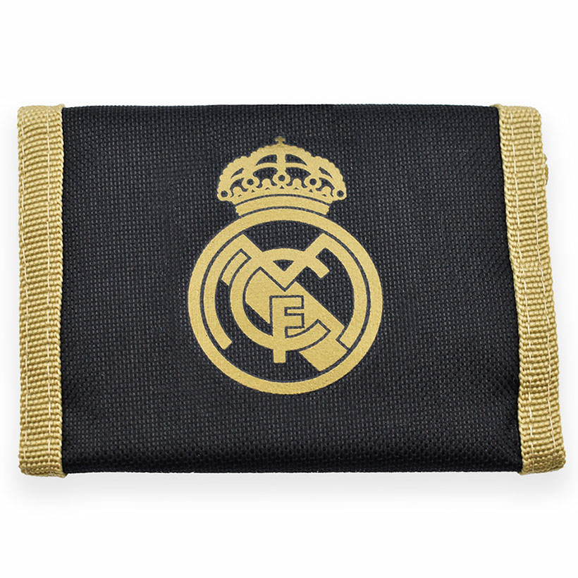 Real Madrid peněženka gold-black
