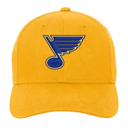 St. Louis Blues dětská čepice flat kšiltovka Unstructured Slouch Trucker yellow