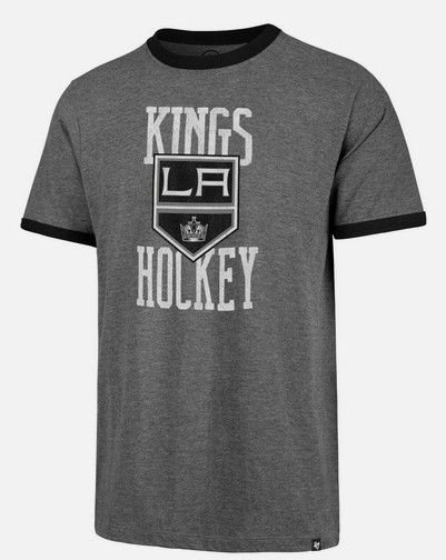 Los Angeles Kings pánské tričko 47 Tarmac gray
