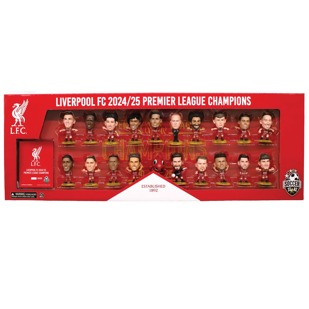 FC Liverpool figurka SoccerStarz Season 24-25 Premier League Champions Team Pack