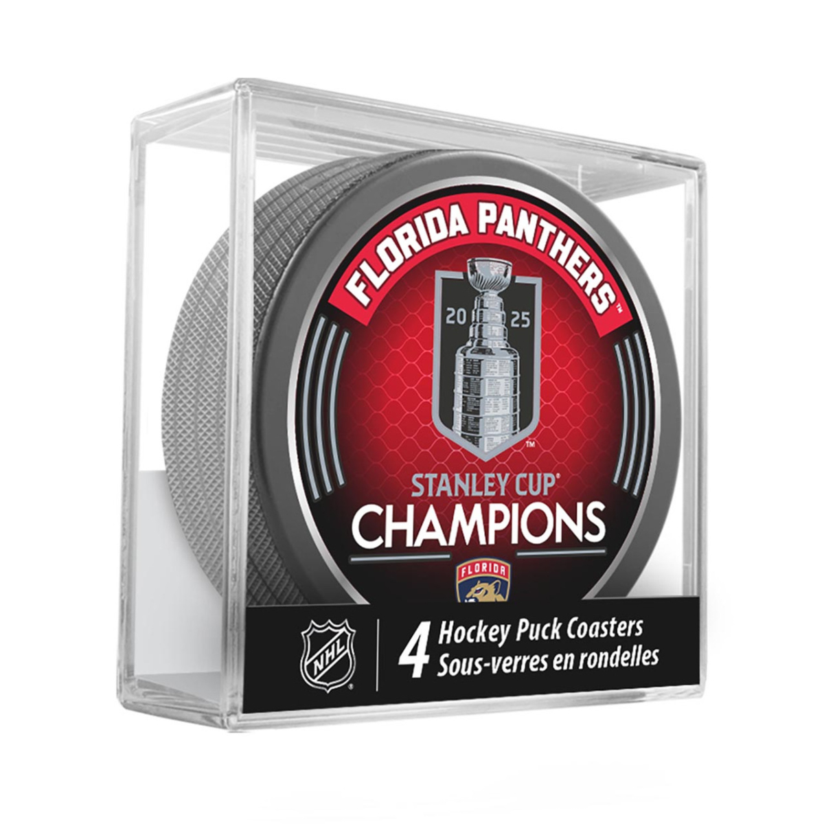 Florida Panthers puk Stanley Cup Champions 2025 NHL Coaster